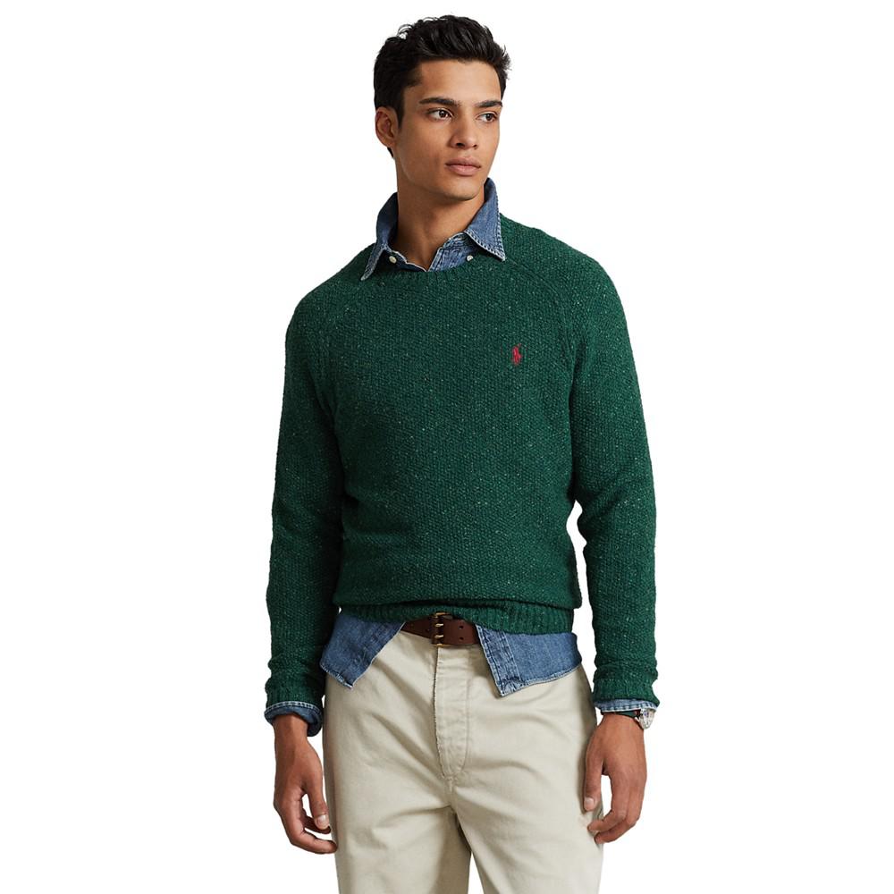 Men's Wool-Blend Sweater商品第1张图片规格展示