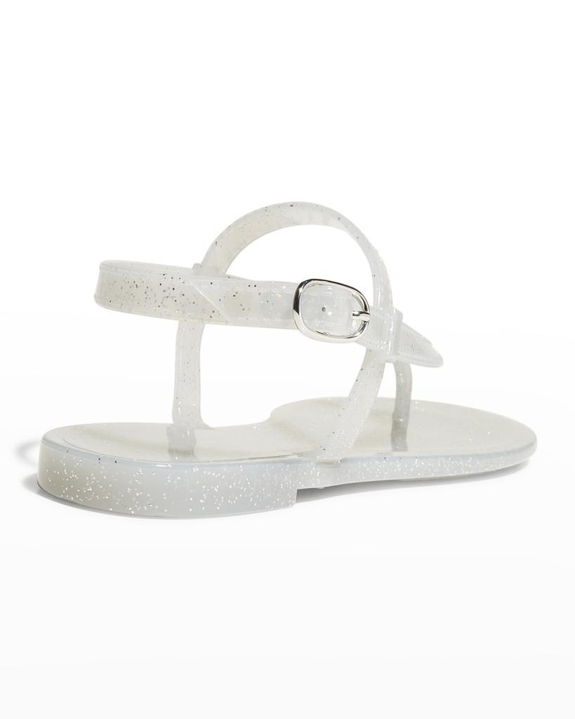 商品Stuart Weitzman|Summer Shimmer Jelly Sandals,价格¥400,第5张图片详细描述