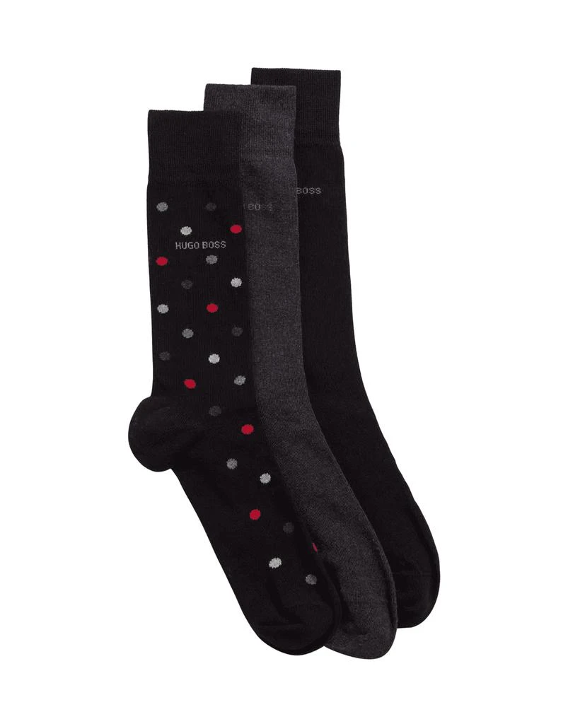 商品Hugo Boss|3 Pack Spot Socks,价格¥264,第1张图片