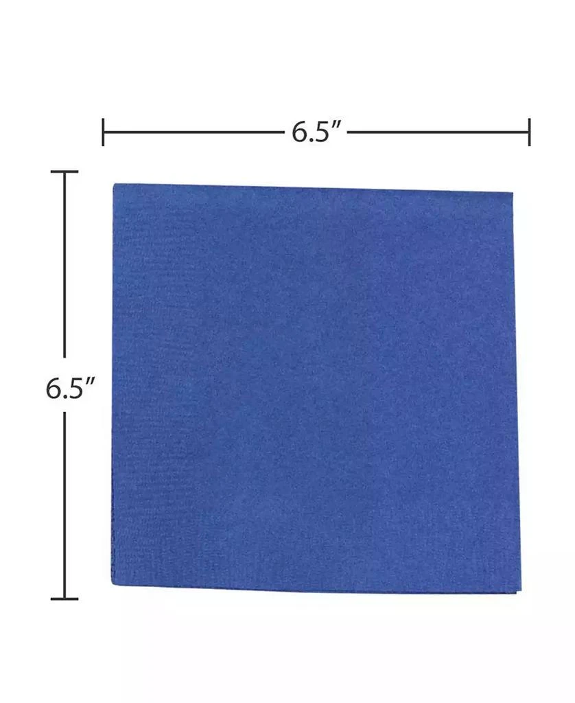 商品JAM Paper|Medium Lunch Napkins - 6.5" x 6.5" - 40 Per Pack,价格¥60,第2张图片详细描述