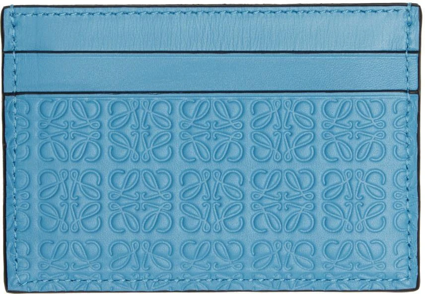 商品Loewe|Blue Repeat Plain Card Holder,价格¥1795,第2张图片详细描述