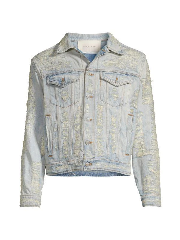 商品1017 ALYX 9SM|Distressed Denim Jacket,价格¥2577,第5张图片详细描述