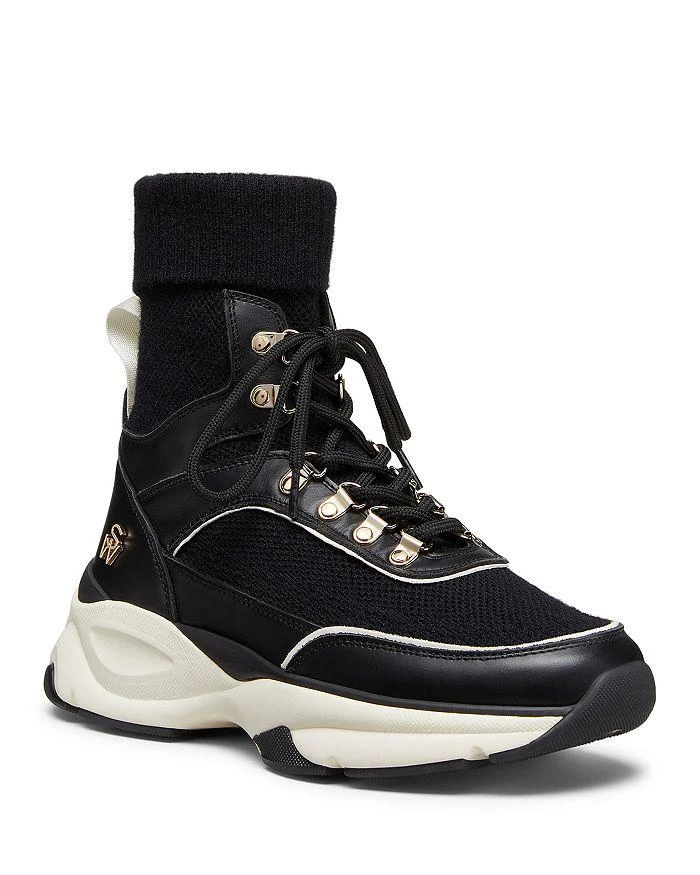 商品Stuart Weitzman|Women's SW HIKER HI-TOP TRAINER Sneakers,价格¥2660,第1张图片