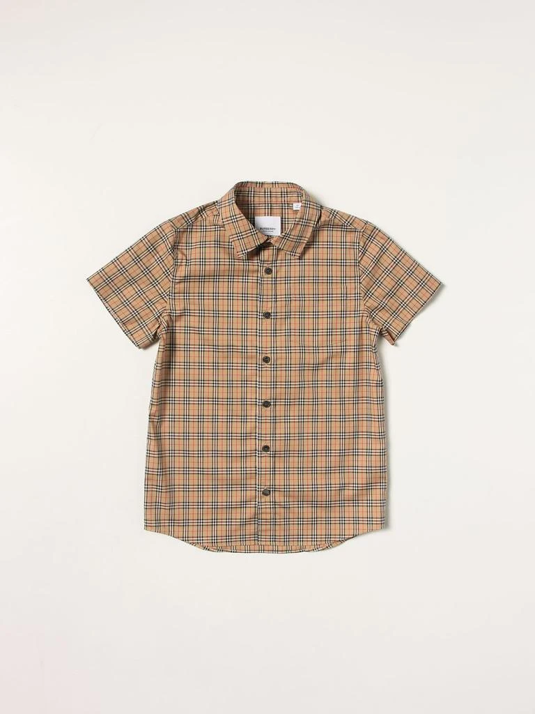 商品Burberry|Burberry check cotton shirt,价格¥945,第1张图片