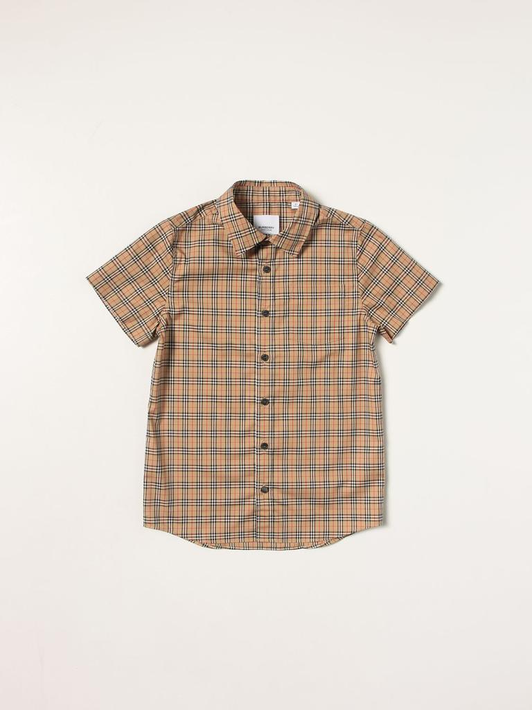 商品Burberry|Burberry check cotton shirt,价格¥1262,第1张图片