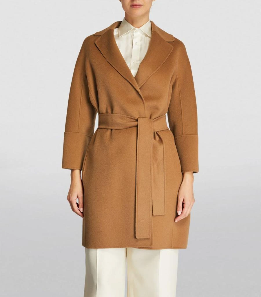 商品Max Mara|Wool Arona Wrap Coat,价格¥8756,第5张图片详细描述