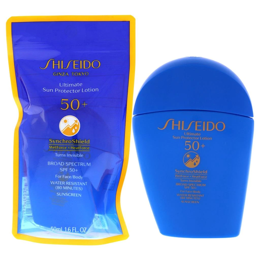 商品Shiseido|Ultimate Sun Protector Lotion SPF 50 by Shiseido for Unisex - 1.6 oz Sunscreen,价格¥194,第1张图片