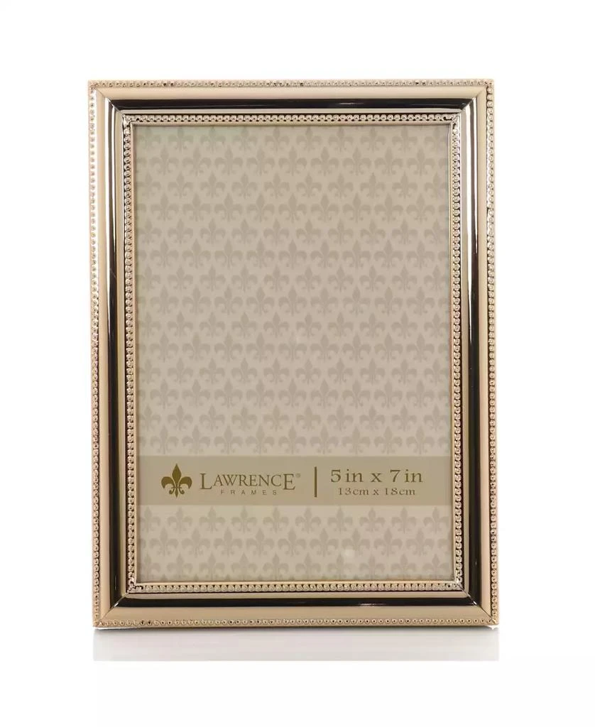 商品Lawrence Frames|Classic Double Beaded Picture Frame, 5" x 7",价格¥160,第1张图片