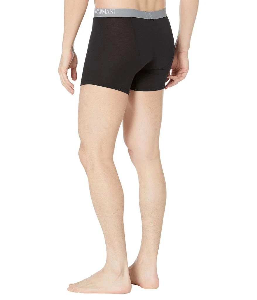 商品Emporio Armani|Soft Touch Ecofiber 3-Pack Boxer,价格¥377,第2张图片详细描述
