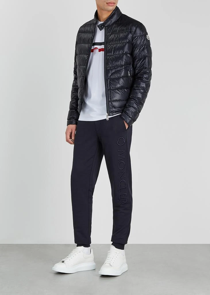 商品Moncler|Acorus navy quilted shell jacket,价格¥6462,第4张图片详细描述