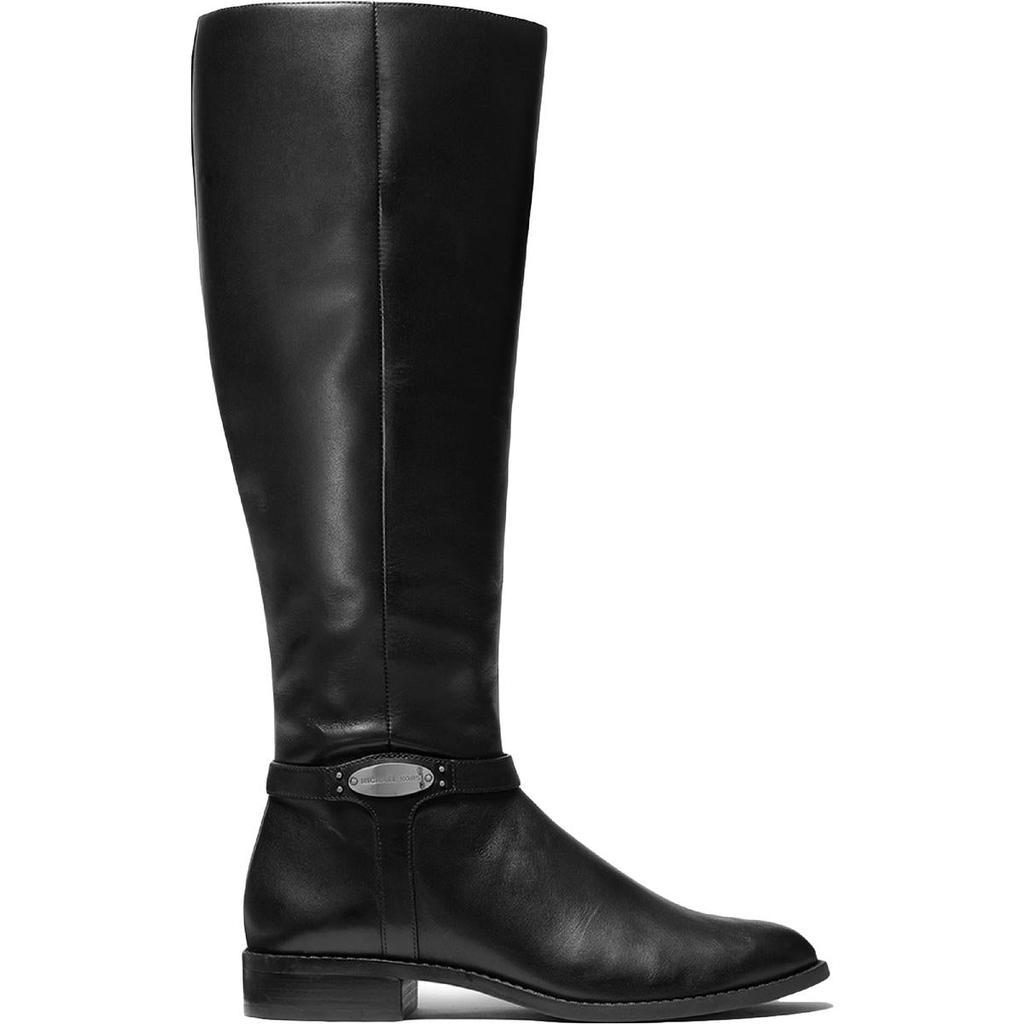 商品Michael Kors|MICHAEL Michael Kors Womens Finley Leather Riding Knee-High Boots,价格¥966,第4张图片详细描述