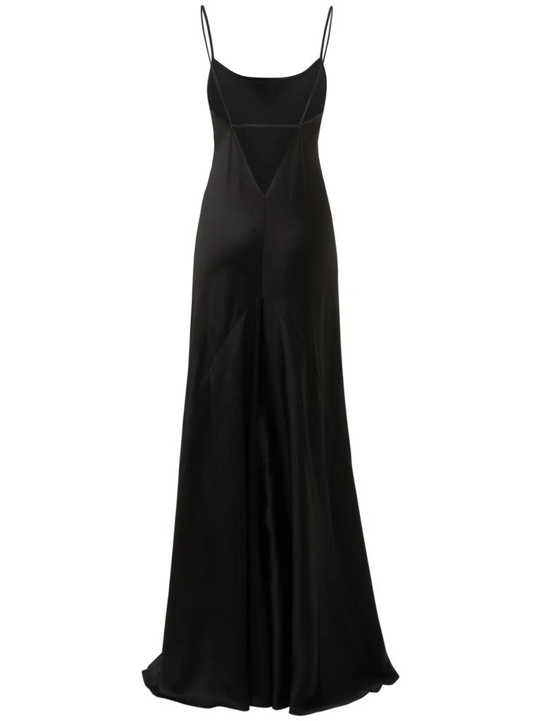 商品Victoria Beckham|Cami Open Back Satin Midi Slip Dress,价格¥8839,第4张图片详细描述