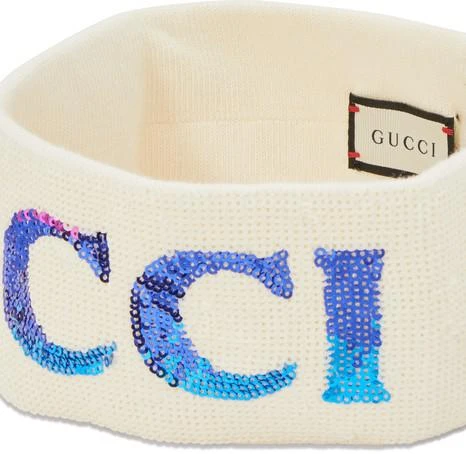 商品Gucci|Sequined headband and wrist cuffs,价格¥6031,第3张图片详细描述