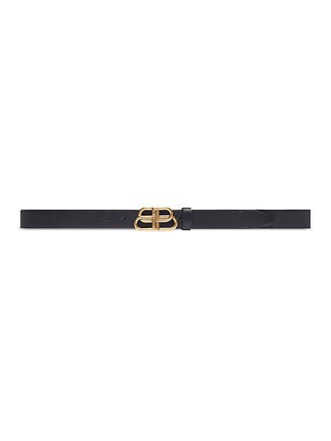 商品Balenciaga|Bb Thin Belt,价格¥2759,第1张图片