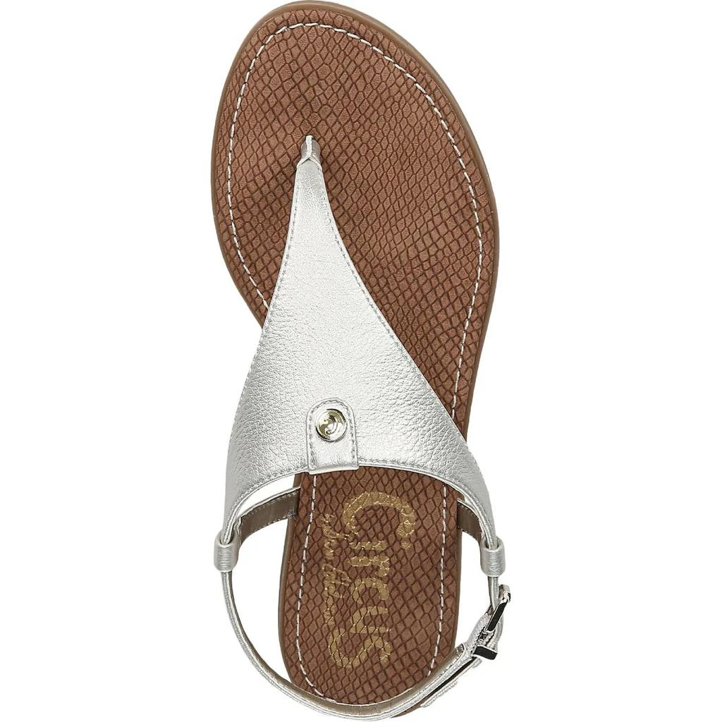 Circus by Sam Edelman Womens Carolina Faux Leather Buckle Thong Sandals 商品