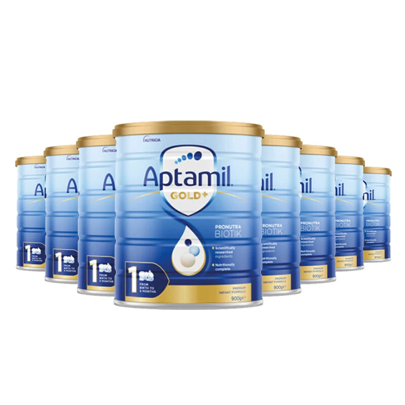澳洲Aptamil爱他美金装1段奶粉(0-6个月) 900g/罐 新旧版本随机发（保税仓发货）（预售3个工作日内发货） 商品