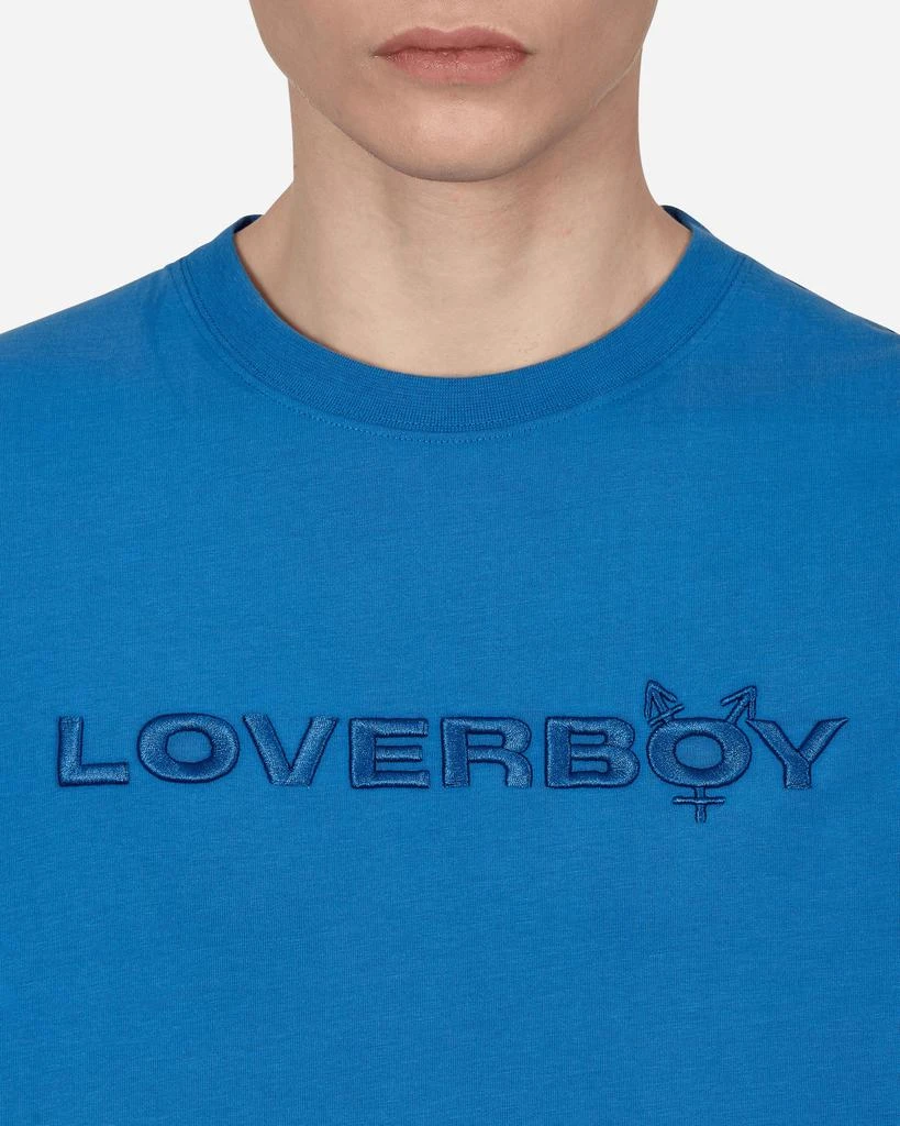 商品Charles Jeffrey Loverboy|Logo T-Shirt Blue,价格¥332,第5张图片详细描述