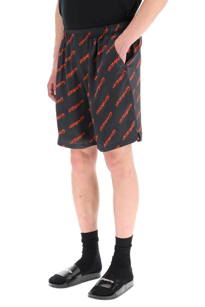 商品Vetements|Vetements logo printed bermuda shorts,价格¥2726,第4张图片详细描述