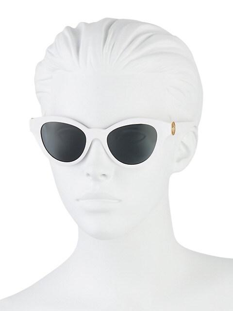 商品Versace|52MM Cat Eye Sunglasses,价格¥2177,第6张图片详细描述