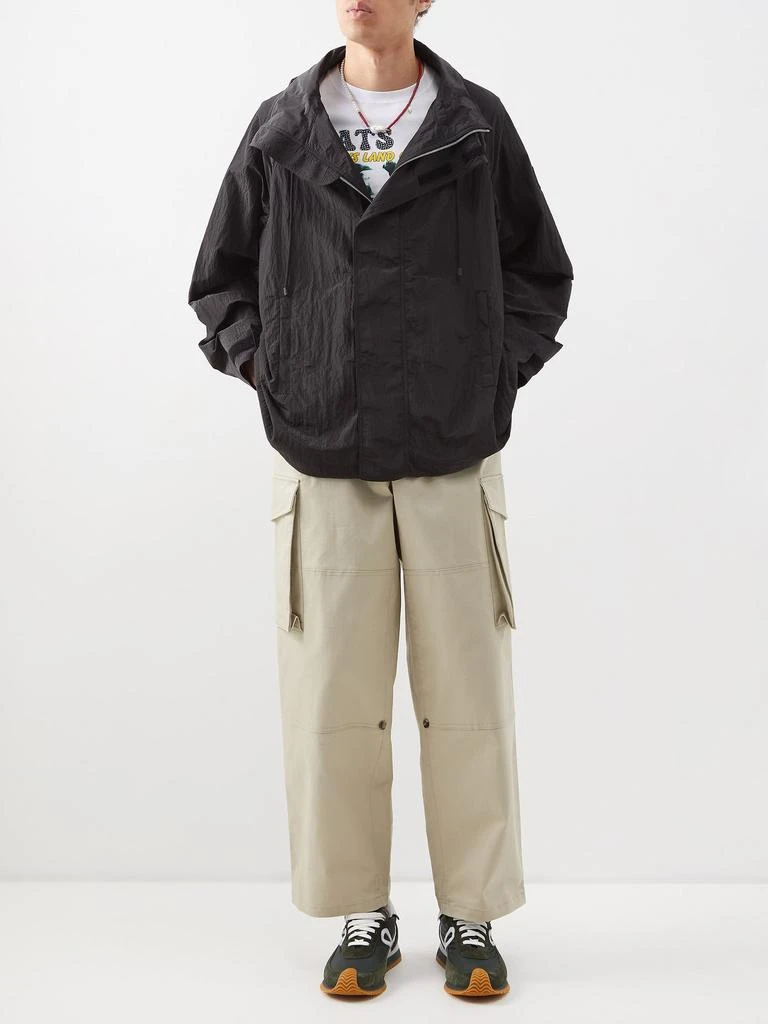 商品Loewe|Crinkled-nylon hooded parka jacket,价格¥6701,第2张图片详细描述