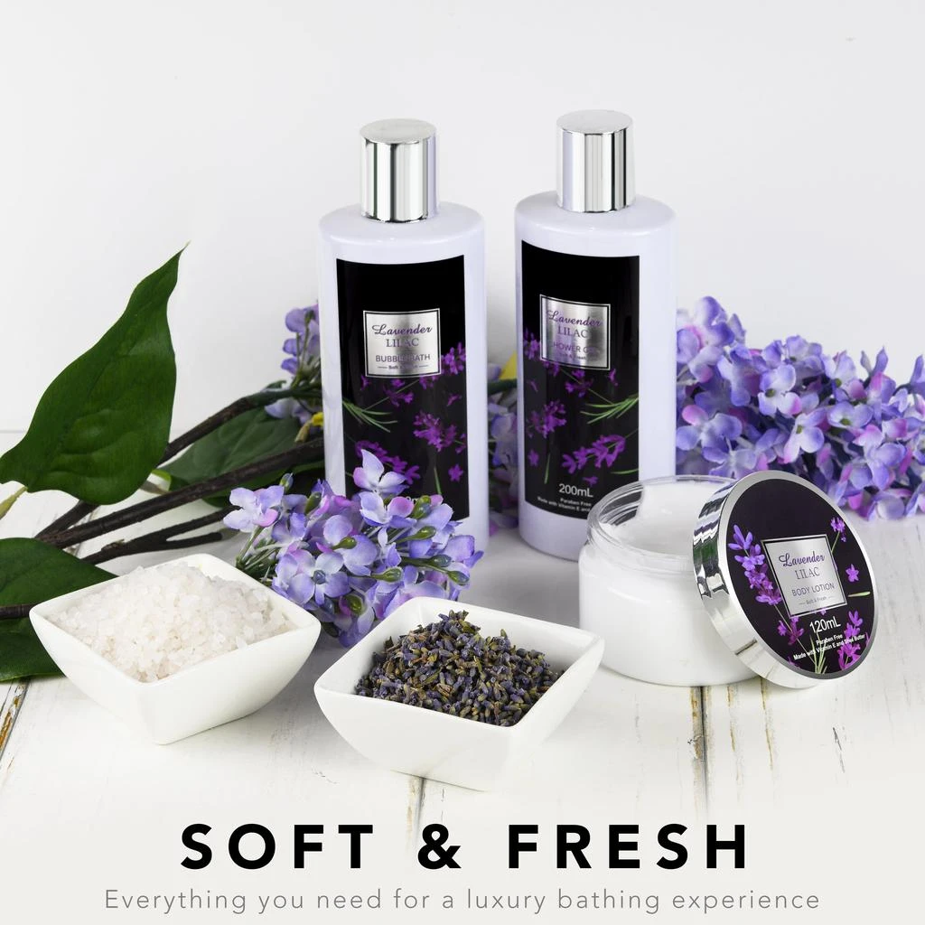 商品Lovery|Lavender Handmade Bath and Body Gift Set, 8 Piece,价格¥350,第3张图片详细描述