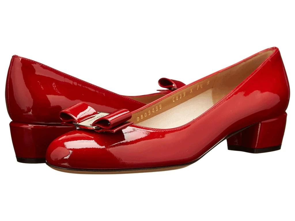 商品Salvatore Ferragamo|Vara 蝴蝶结小高跟,价格¥4393,第1张图片