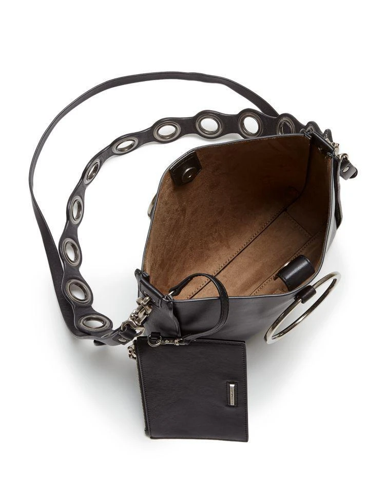 商品Rebecca Minkoff|圆环真皮单肩包,价格¥1363,第3张图片详细描述