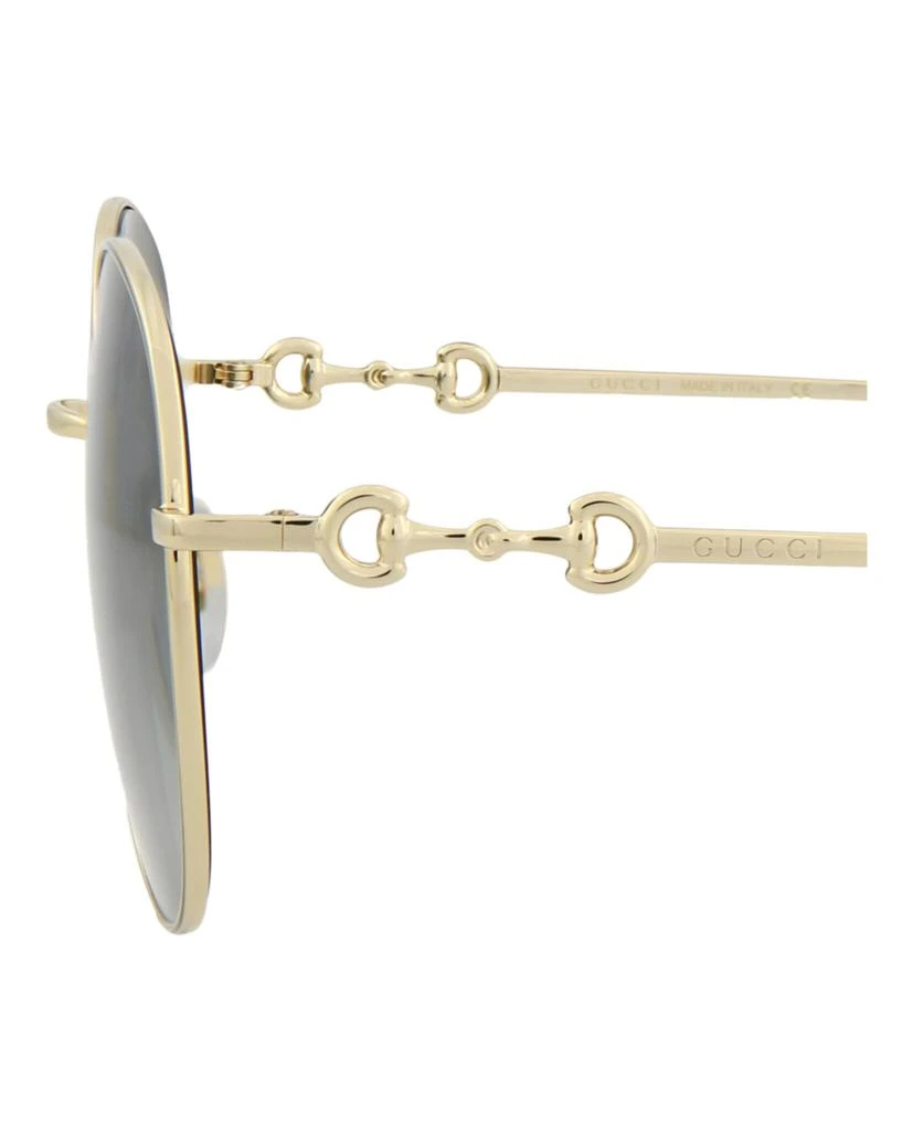 商品Gucci|Round-Frame Metal Sunglasses,价格¥1083,第4张图片详细描述