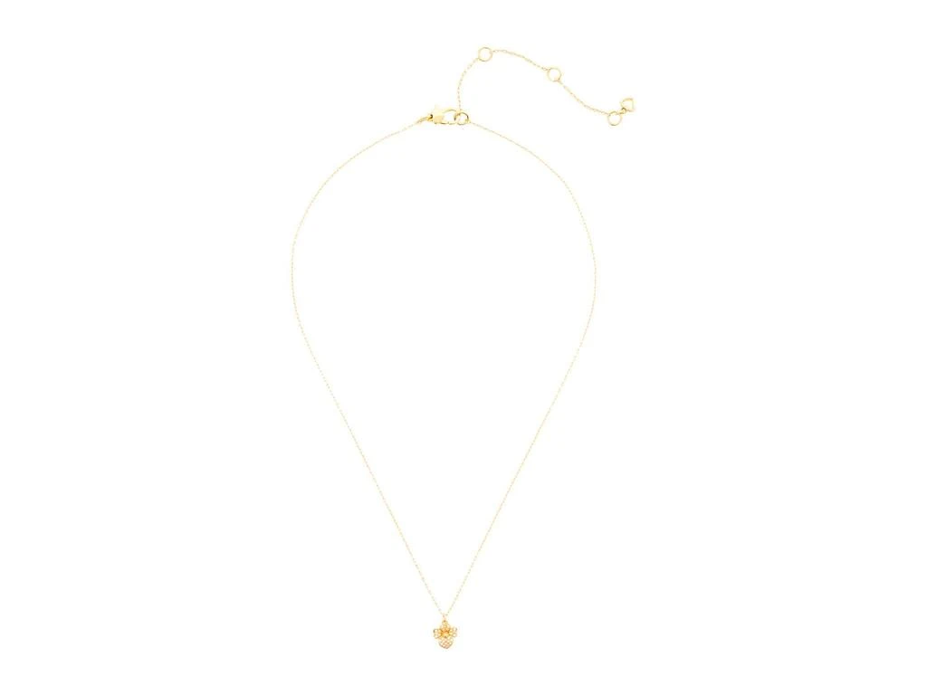 商品Kate Spade|Precious Pansy Pave Mini Pendant Necklace,价格¥517,第2张图片详细描述