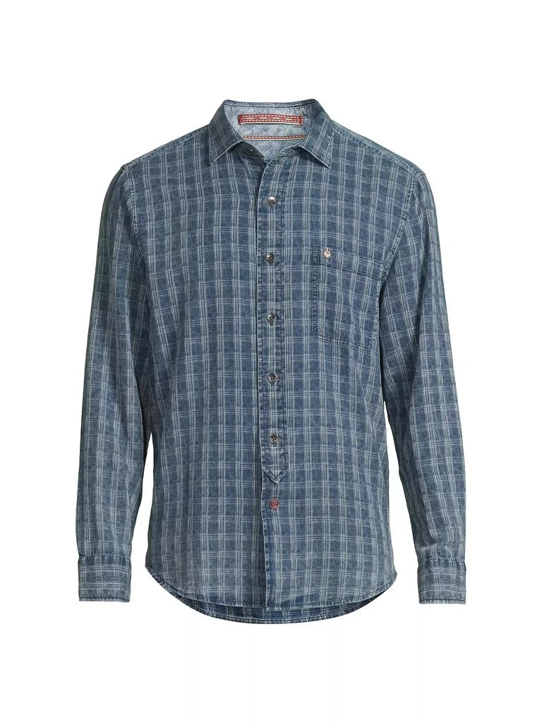 商品Tommy Bahama|Lopez Island Check Shirt,价格¥385,第1张图片