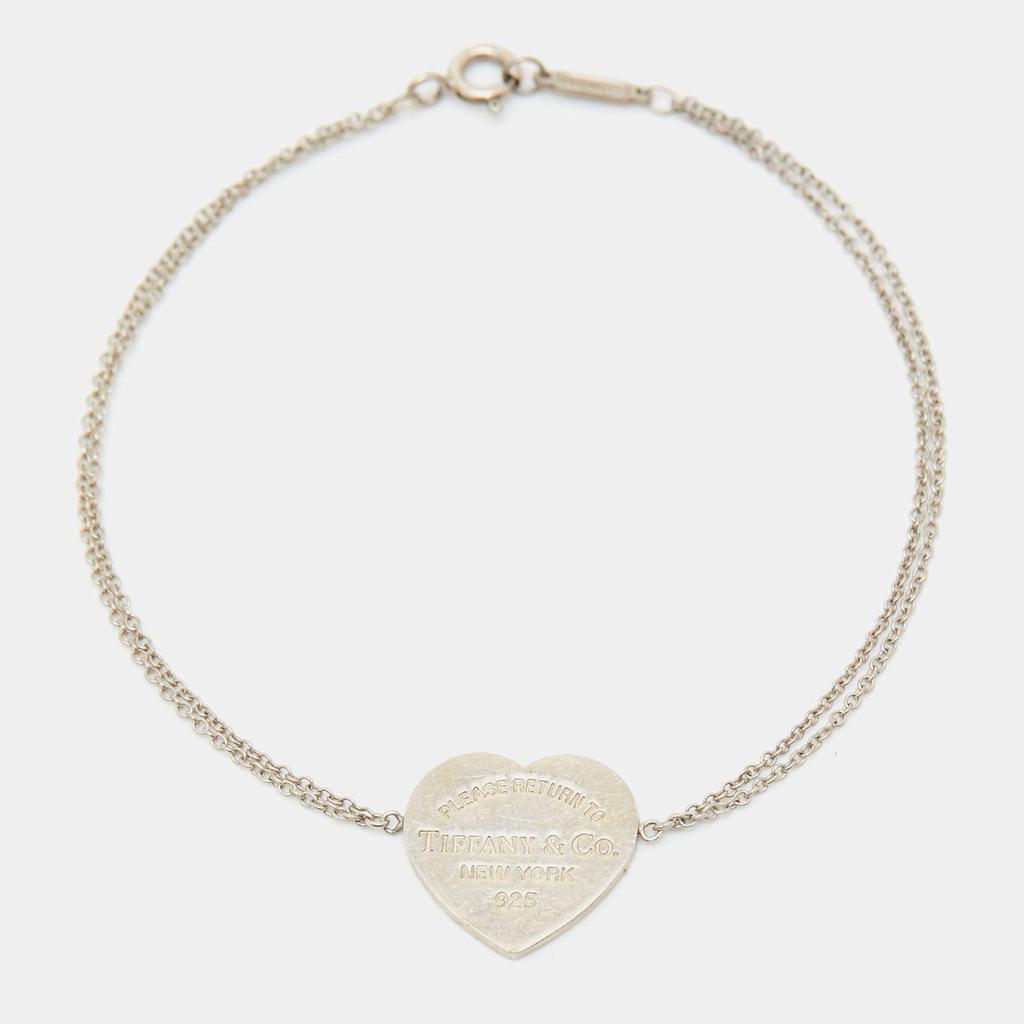 Tiffany & Co. Return to Tiffany Heart Tag Sterling Silver Bracelet商品第1张图片规格展示