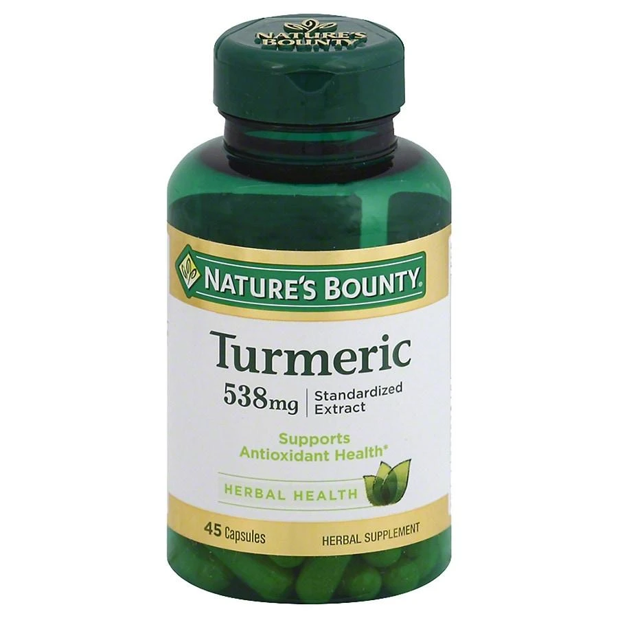 商品Nature's Bounty|Turmeric 538mg, Capsules,价格¥165,第1张图片