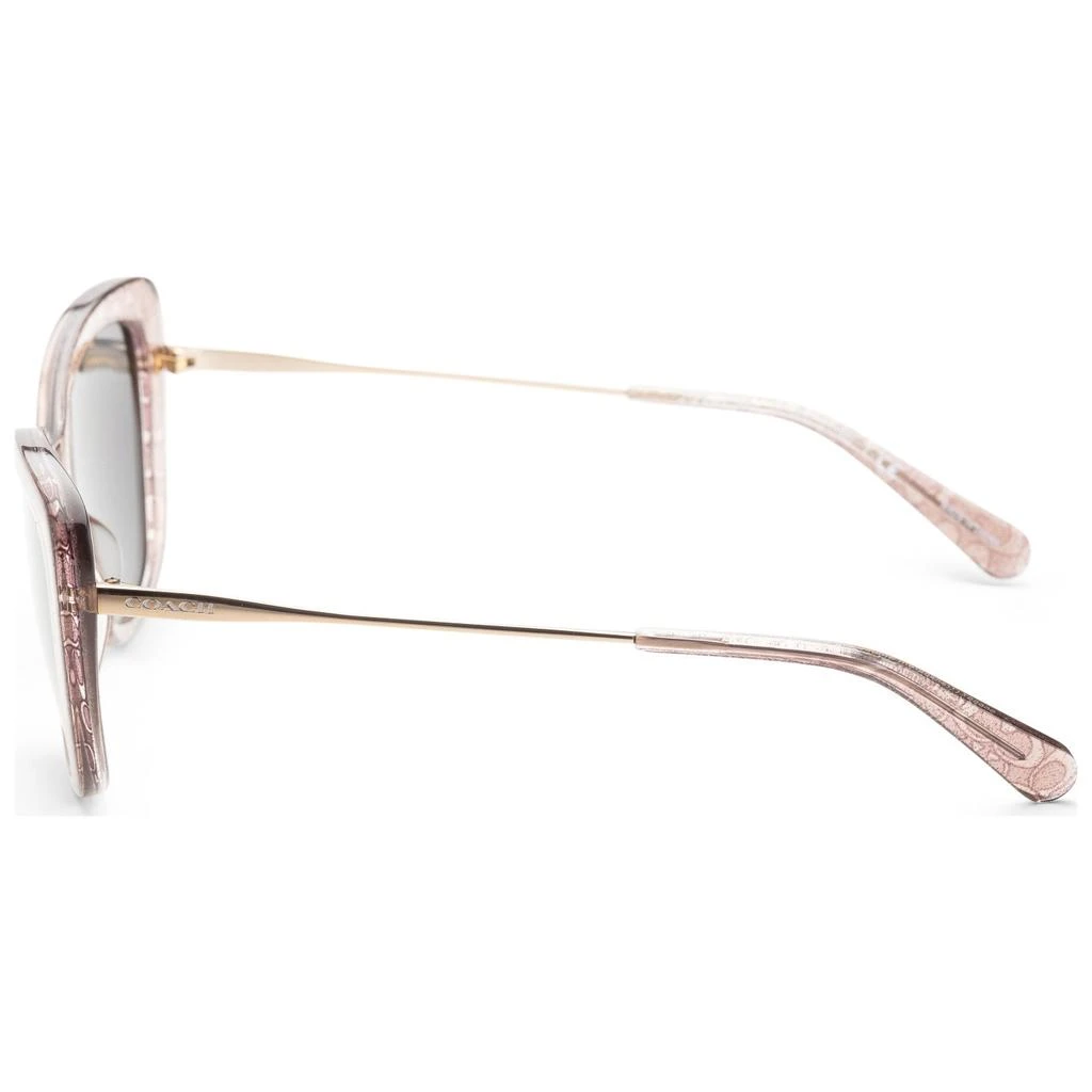 商品Coach|Coach Women's Transparent Smoke Signature Sunglasses,价格¥439,第2张图片详细描述