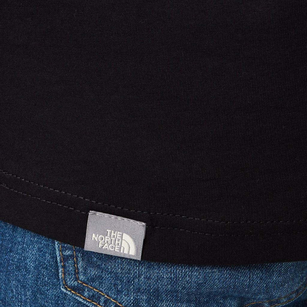 The North Face Men's Long Sleeve Easy T-Shirt - TNF Black/Zinc Grey商品第4张图片规格展示