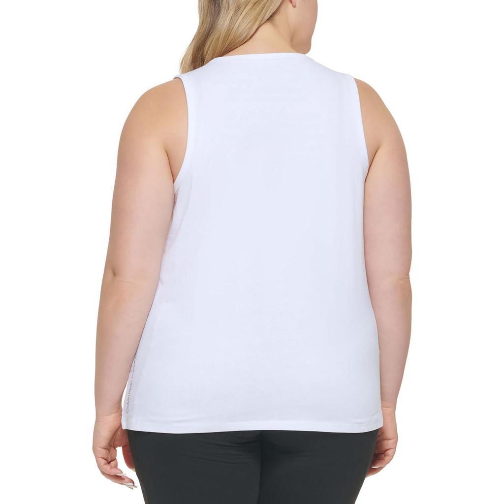 商品Calvin Klein|Plus Womens Fitness Workout Tank Top,价格¥213,第4张图片详细描述