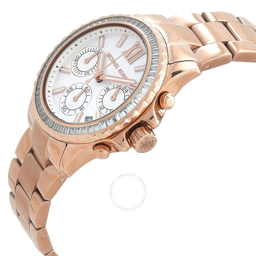 商品Michael Kors|Chronograph Quartz Silver Dial Ladies Watch MK7213,价格¥828,第2张图片详细描述