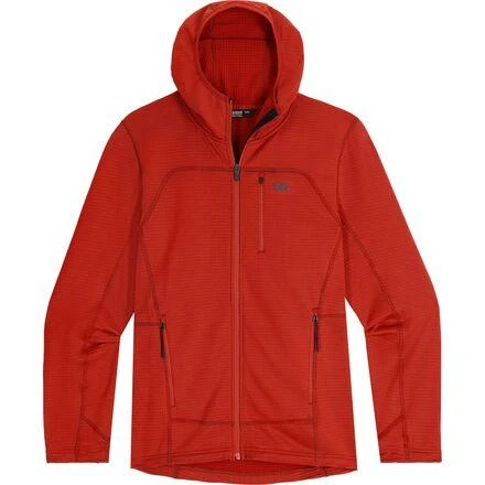 商品Outdoor Research|Vigor Grid Fleece Full-Zip Hooded Jacket - Men's,价格¥593,第5张图片详细描述