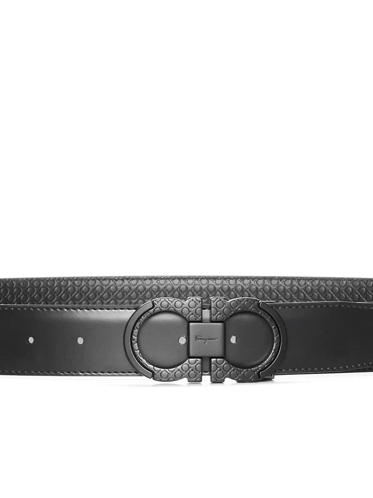 商品Salvatore Ferragamo|Ferragamo Gancini Logo Plaque Reversible Belt,价格¥3194,第4张图片详细描述