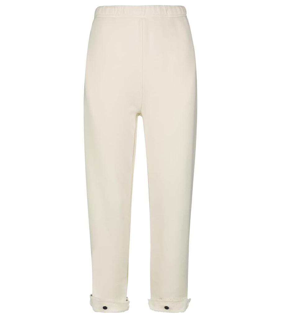 商品Les Tien|棉质针织直筒运动裤,价格¥970,第1张图片