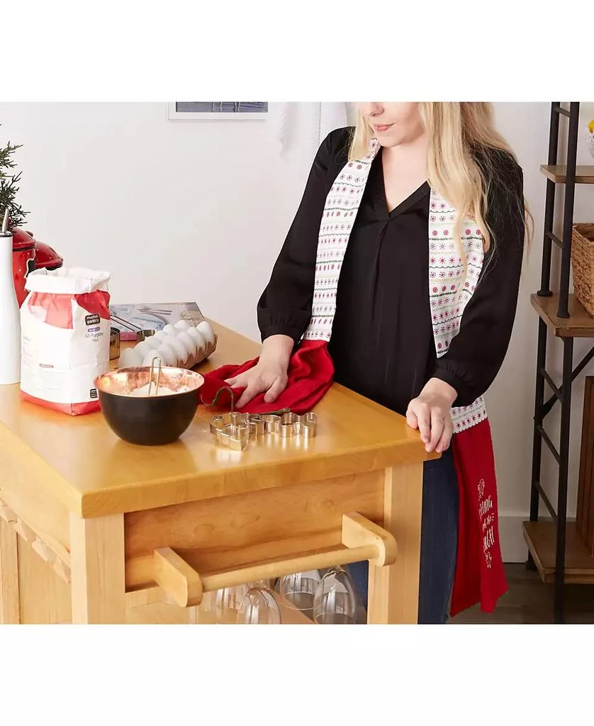 Kitchen Towel Holiday Baking Kitchen Scarf, 4" x 70" 商品