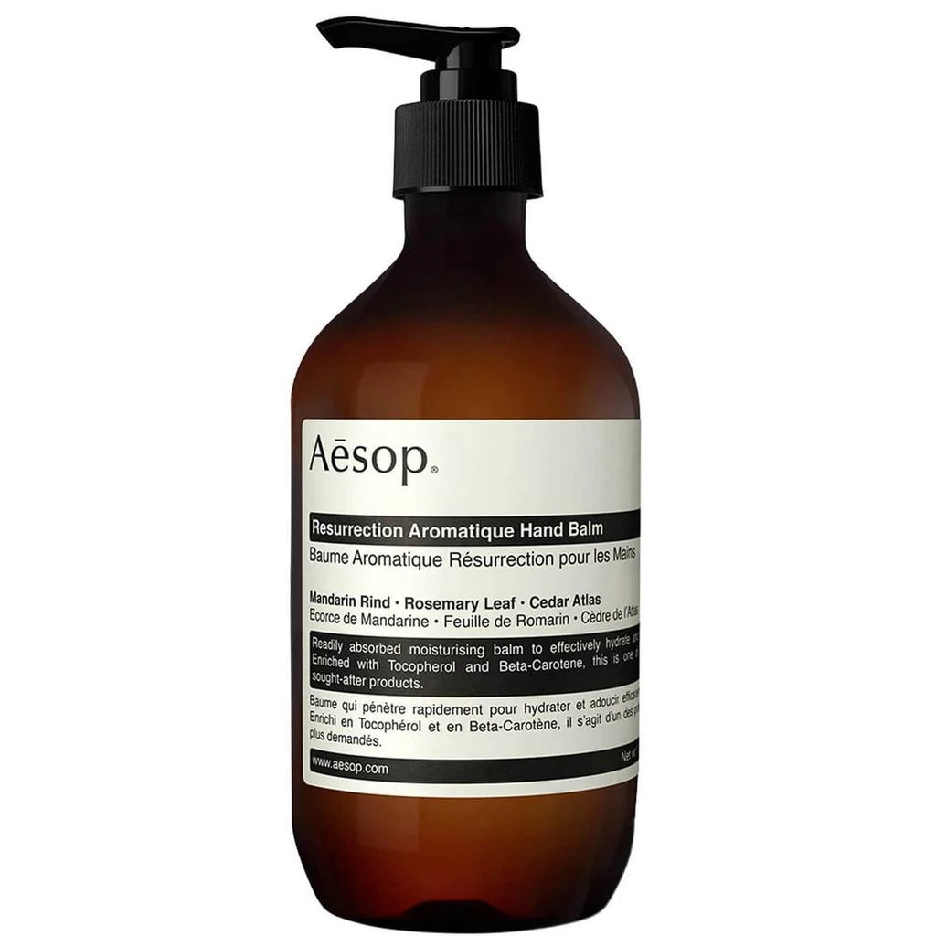 商品Aesop|Aesop Resurrection Aromatique Hand Balm 500ml,价格¥817,第1张图片