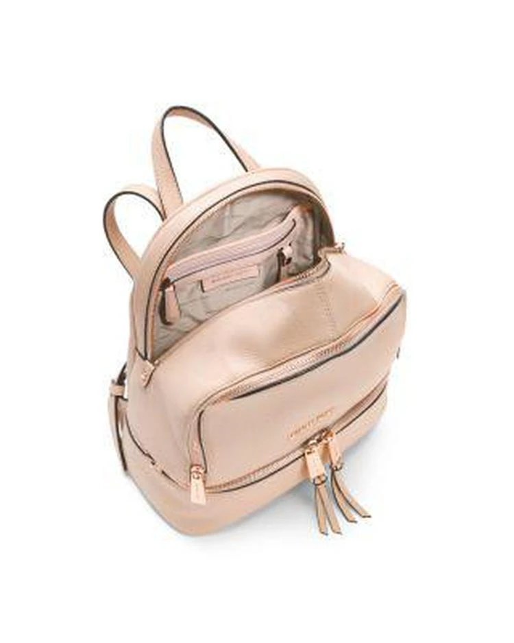 商品Michael Kors|Michael Kors Rhea Medium Zip Leather Backpack,价格¥1674,第3张图片详细描述