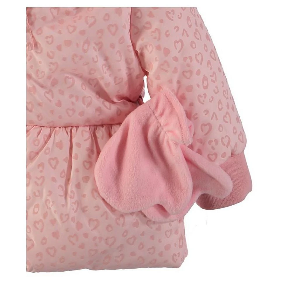 商品S Rothschild & CO|Rothschild Baby Girls Printed Peplum Jacket with Mittens,价格¥139,第3张图片详细描述