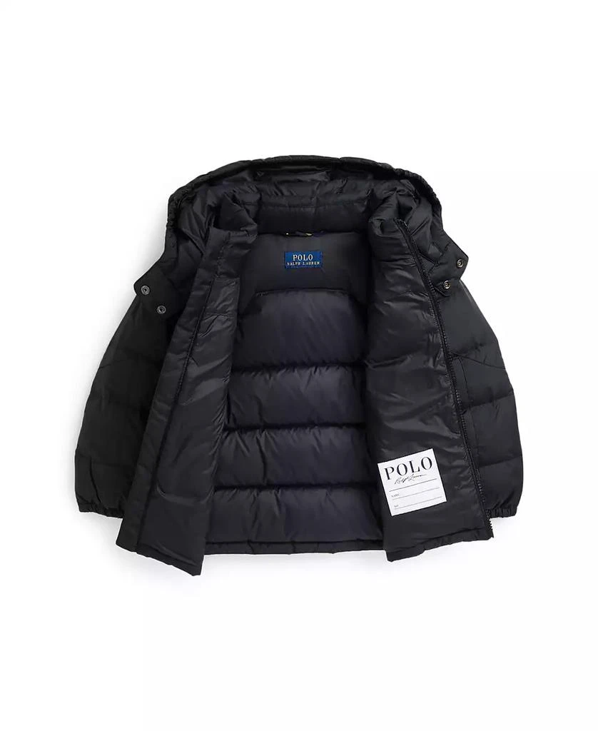 商品Ralph Lauren|Toddler and Little Boys Ripstop Down Hooded Jacket,价格¥1054,第3张图片详细描述