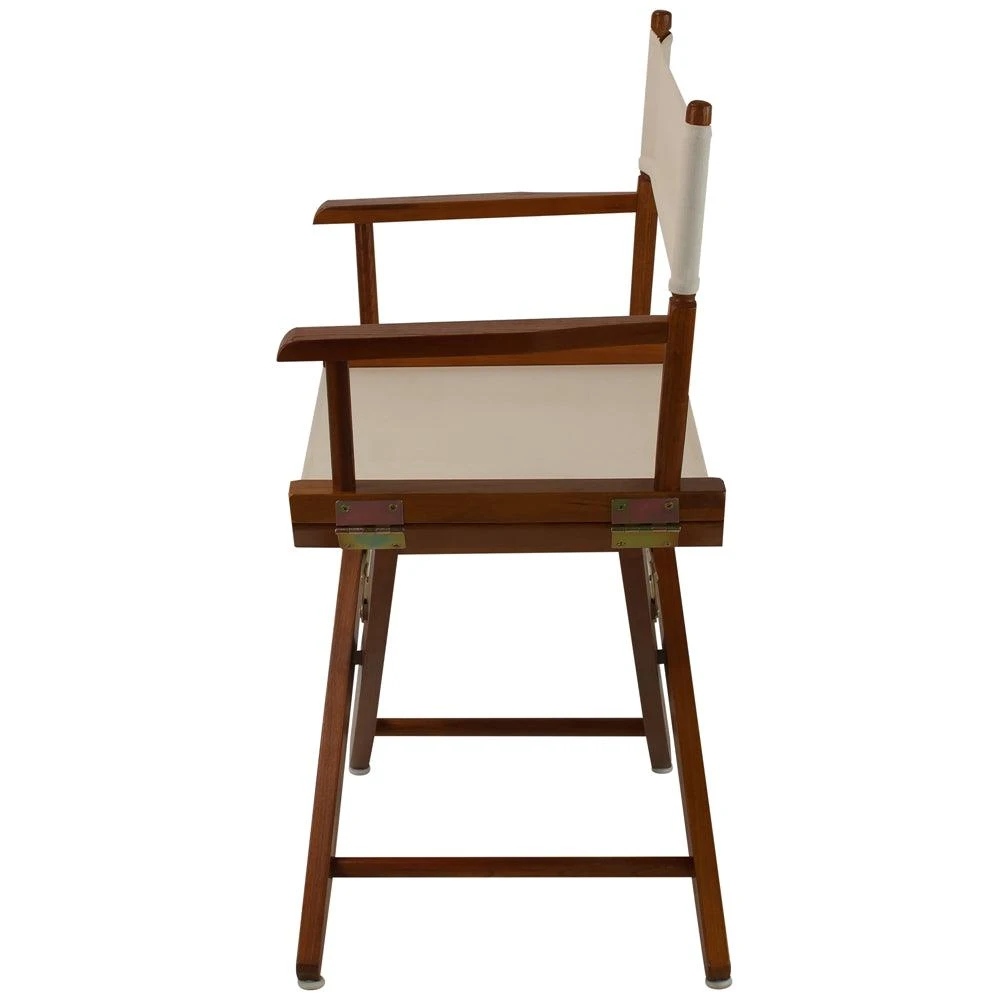 商品American Trails|Extra-Wide Premium 18"  Directors Chair Mission Oak Frame W/Natural Color Cover,价格¥1016,第2张图片详细描述