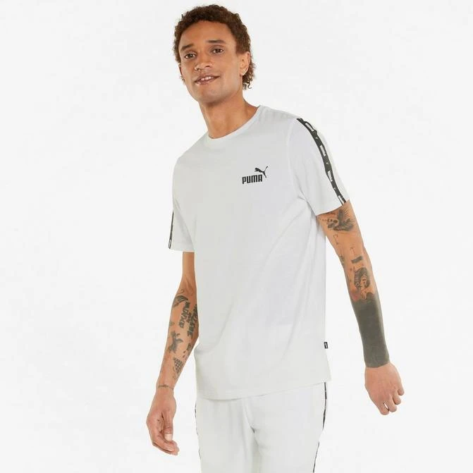 商品Puma|Men's Puma Essentials Tape Short-Sleeve T-Shirt,价格¥224,第1张图片