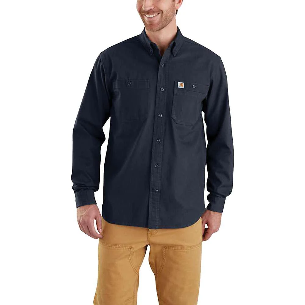 商品Carhartt|Carhartt Men's Rugged Flex Rigby LS Work Shirt,价格¥298,第1张图片