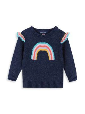 商品Andy & Evan|Baby Girl's 2-Piece Rainbow Sweater & Pants Set,价格¥121,第3张图片详细描述