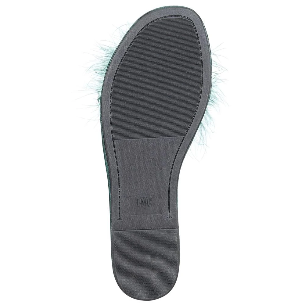 商品INC International|Women's Satin Pom Slide Boxed Slippers, Created for Macy's,价格¥96,第5张图片详细描述