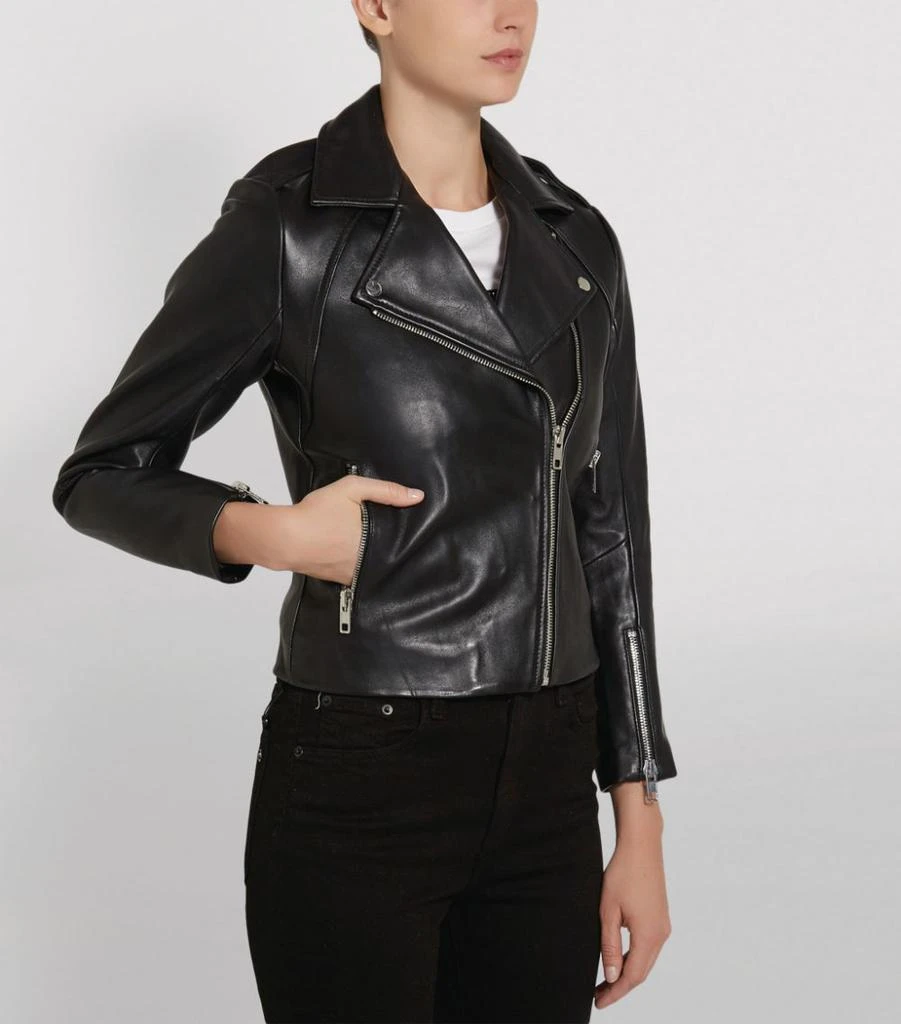 商品Sandro|Leather Jacket,价格¥3617,第3张图片详细描述